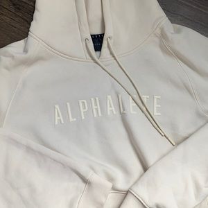 Alphalete crop hoodie